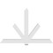 Ekena Millwork Kennewick Architectural Grade PVC Gable Bracket, 84"W x 56"H x 4"D x 6"F, 16/12 Pitch GBP084X56X0406KEN00 - alternate 4